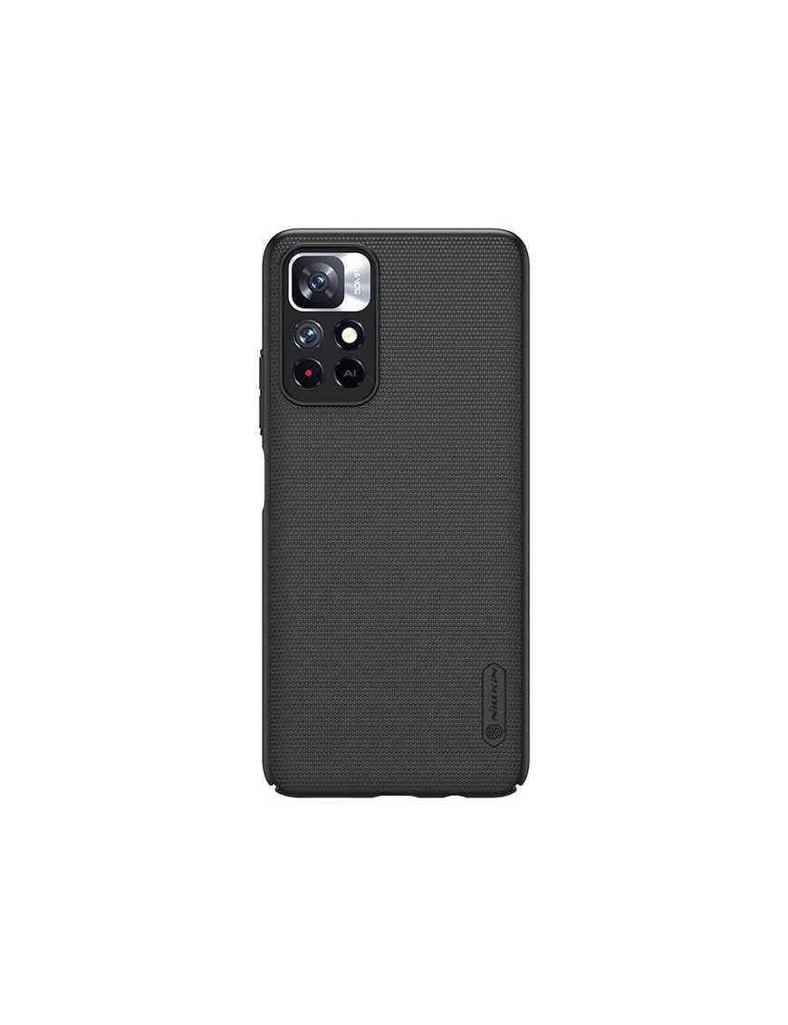 NILLKIN θήκη Super Frosted Shield για Xiaomi Note 11 5G/M4 Pro 5G, μαύρη