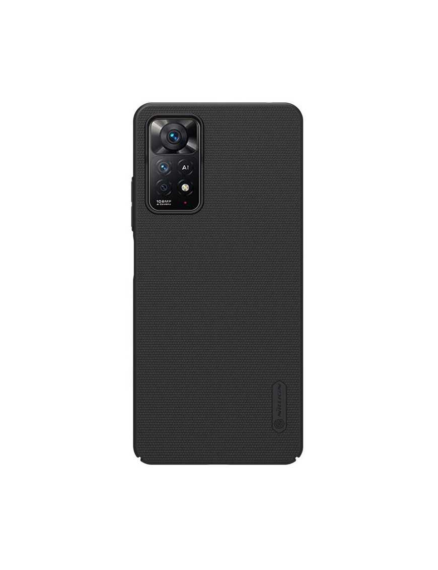 NILLKIN θήκη Super Frosted Shield για Xiaomi Note 11 Pro/Pro+/11i, μαύρη