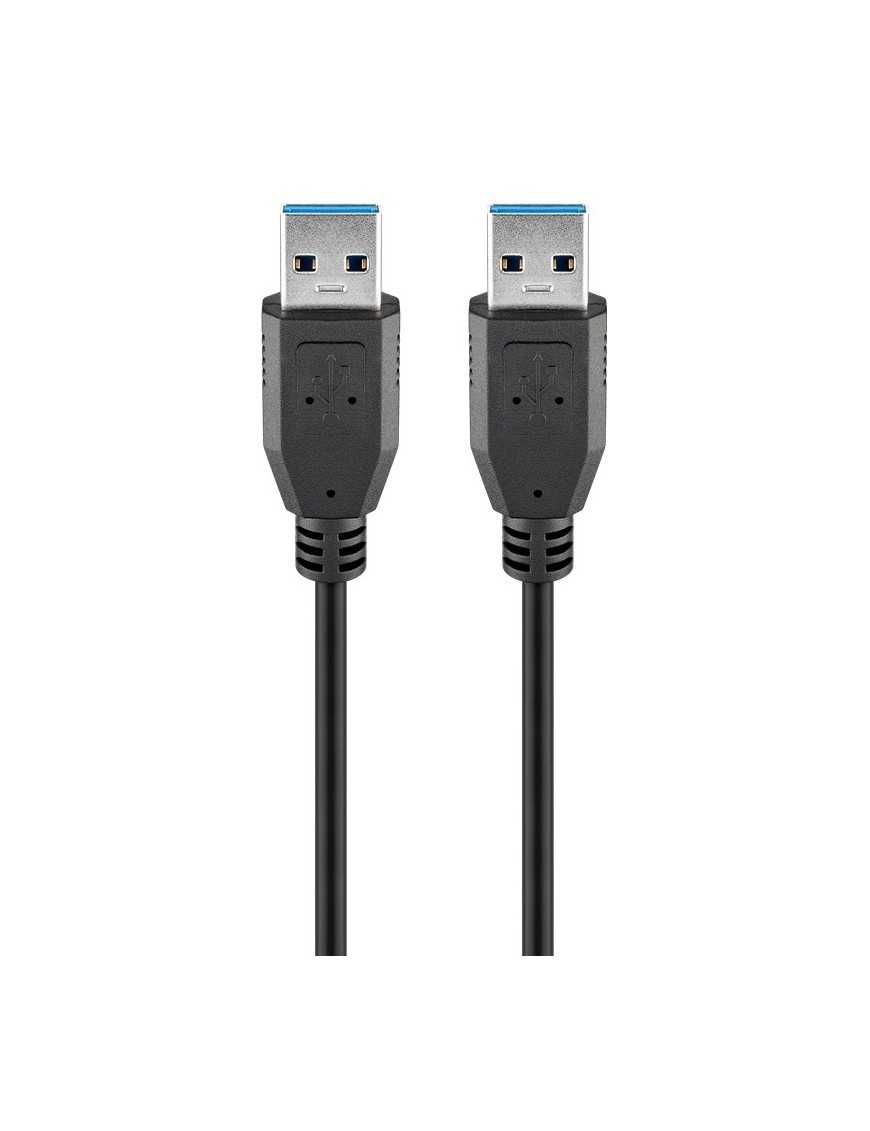 GOOBAY καλώδιο USB 3.0 SuperSpeed 95716, 5 Gbit/s, 0.5m, μαύρο