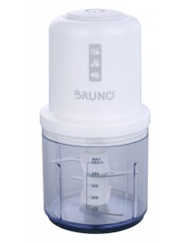 BRUNO Πολυκόφτης BRN-0066, 500ml, 400W, 4 λεπίδες, λευκό