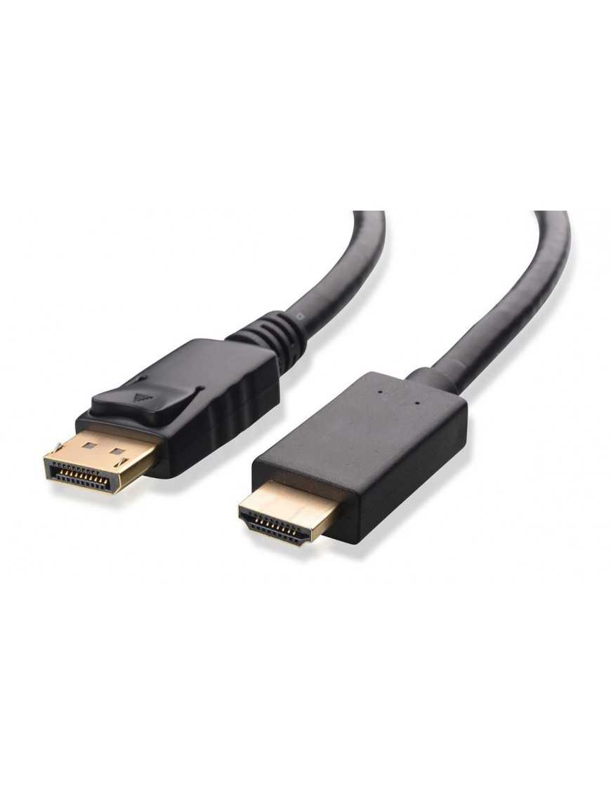 POWERTECH καλώδιο DisplayPort σε HDMI CAB-DP029, 1080p, CCS, 5m, μαύρο