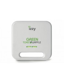 Izzy IZ-2010 Τοστιέρα με Αποσπώμενες Πλάκες για 2 Τοστ 800W Λευκή