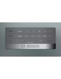 Bosch KGN397LEQ Ψυγειοκαταψύκτης 368lt NoFrost Υ203xΠ60xΒ66εκ. Inox