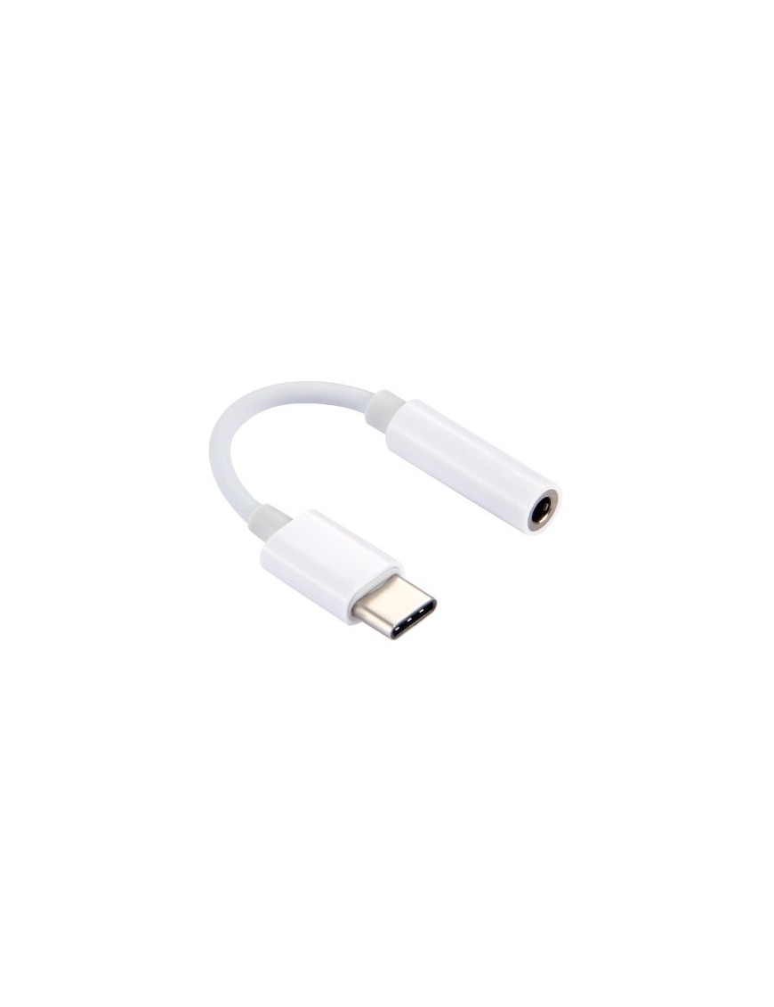 POWERTECH καλώδιο USB-C σε 3.5mm θηλυκό CAB-UC029, CM119B, λευκό