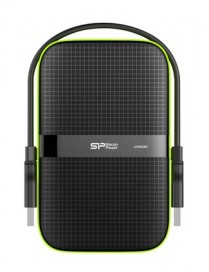 SILICON POWER εξωτερικός HDD Armor A60, 1TB, USB 3.1, πράσινος