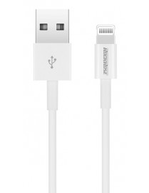 ROCKROSE καλώδιο USB σε Lightning IVORY AL, 2.4A 12W, MFi, 1m, λευκό