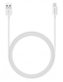 ROCKROSE καλώδιο USB σε Lightning IVORY AL, 2.4A 12W, MFi, 1m, λευκό