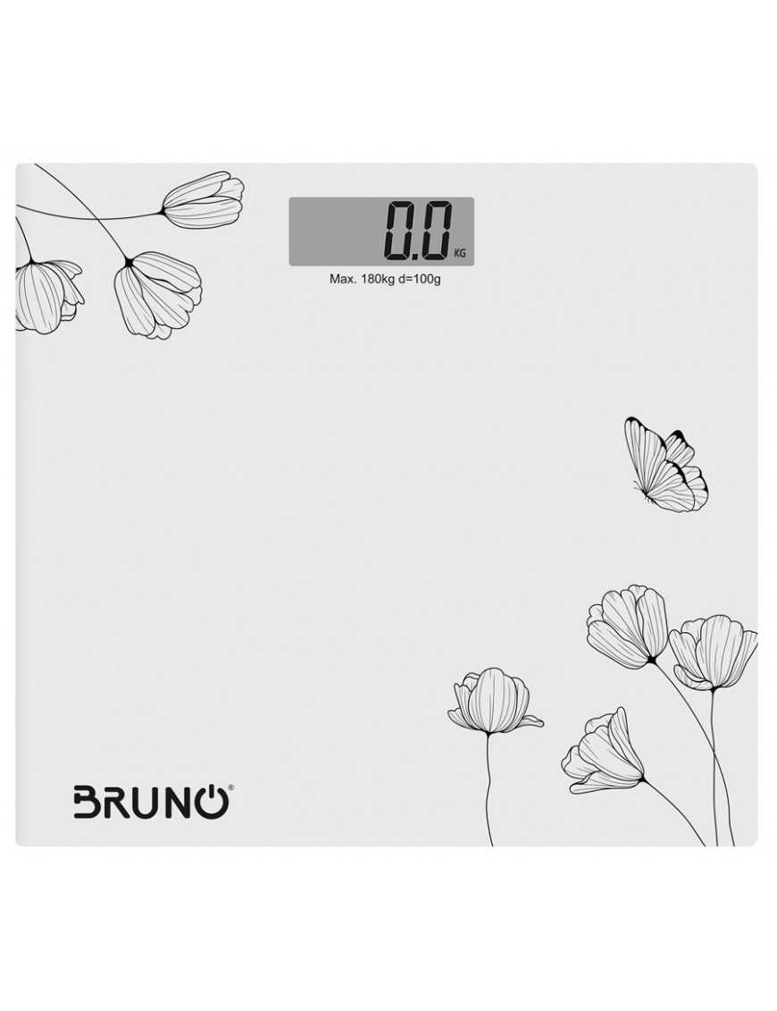 BRUNO ψηφιακή ζυγαριά BRN-0055, έως 180kg, λευκή