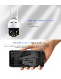 VSTARCAM smart IP κάμερα CS64, αδιάβροχη IP66, 3MP, WiFi, cloud/micro SD