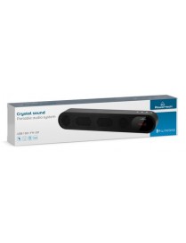 POWERTECH soundbar PT-986, 10W RMS, TWS, FM, 1200mAh, μαύρο