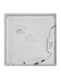 POWERTECH LED panel PAN-0004, 18W, 22.5 x 2.8cm, 4000K, 1820lm, λευκό