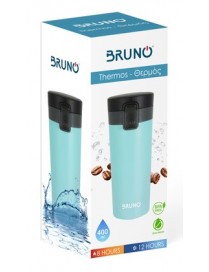 BRUNO θερμός BRN-0071, με κλείδωμα, anti-slip, 400ml,γαλάζιο