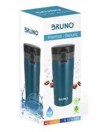 BRUNO θερμός BRN-0072, με κλείδωμα, anti-slip, 400ml, μπλε