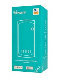 SONOFF smart διακόπτης ανεμιστήρα οροφής IFAN04 με RF χειριστήριο, Wi-Fi