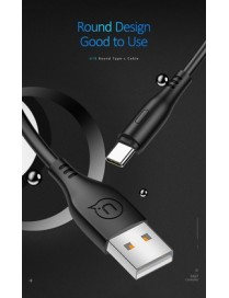 USAMS καλώδιο USB-C σε USB US-SJ267, 2A, 1m, μαύρο