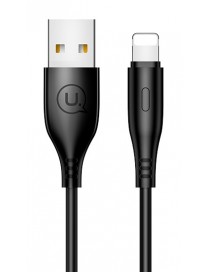 USAMS καλώδιο Lightning σε USB US-SJ266, 2A, 1m, μαύρο