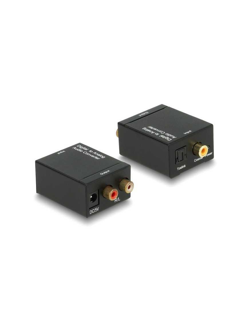 Μετατροπέας ήχου CAB-R019 ψηφιακό σε αναλογικό, Coaxial/Toslink σε 2xRCA