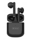 CELEBRAT earphones με θήκη φόρτισης W16, True Wireless, μαύρα