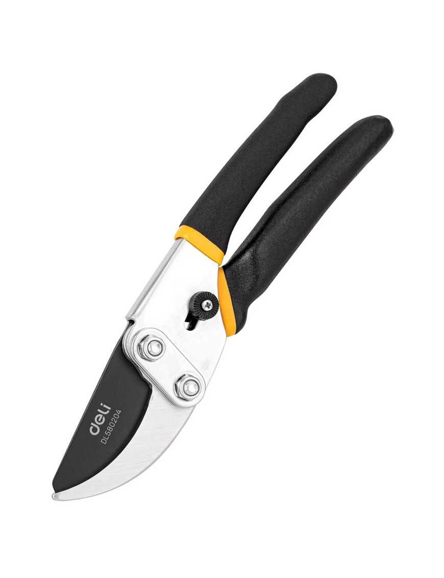 DELI κλαδευτήρι DL580204, teflon, ρυθμιζόμενο, 21cm