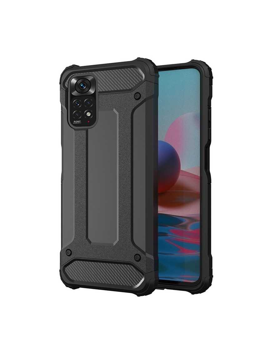 POWERTECH Θήκη Armor Carbon MOB-1726 για Xiaomi Note 11/M4 Pro 5G, μαύρη