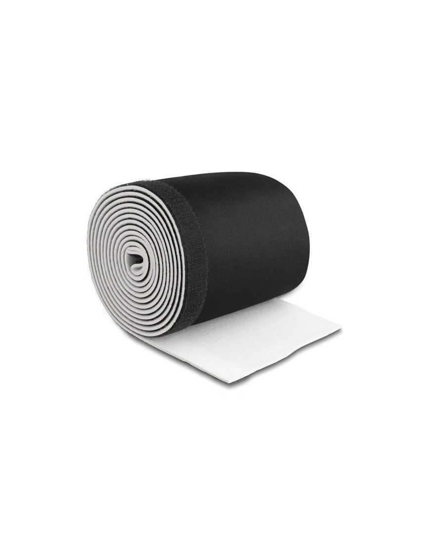 Ταινία νεοπρενίου τύπου Velcro TIES-038, 13.5cm, 3m, μαύρη/λευκή