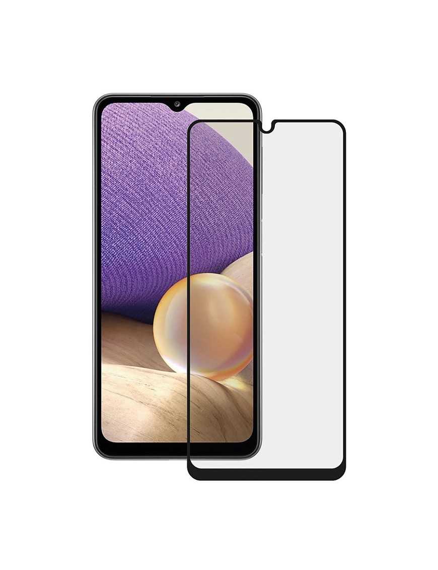 POWERTECH tempered glass 5D TGC-0573, Samsung A32, full glue, μαύρο