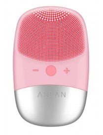 ANLAN συσκευή καθαρισμού προσώπου DL001, 5 επίπεδα καθαρισμού, IPX7, ροζ