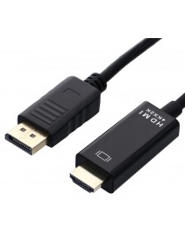 POWERTECH καλώδιο DisplayPort σε HDMI PTH-076, 4K/30Hz, 2m, μαύρο