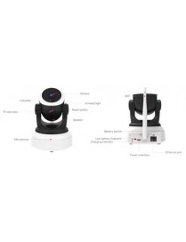 VSTARCAM smart IP κάμερα CS24B, 3MP, WiFi, battery backup