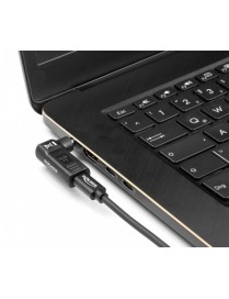 DELOCK αντάπτορας τροφοδοσίας 60004, USB-C σε HP 4.5x3mm, 90°, μαύρος