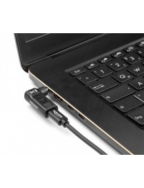 DELOCK αντάπτορας τροφοδοσίας 60005, USB-C σε HP 7.4x5mm, 90°, μαύρος