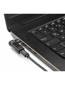 DELOCK αντάπτορας τροφοδοσίας 60008, USB-C σε Dell 7.4x5mm, 90°, μαύρος