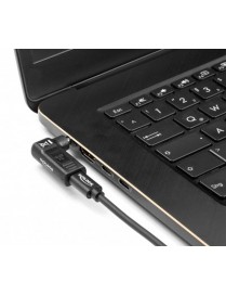 DELOCK αντάπτορας τροφοδοσίας 60012, USB-C σε IBM 7.9x5.5mm, 90°, μαύρος