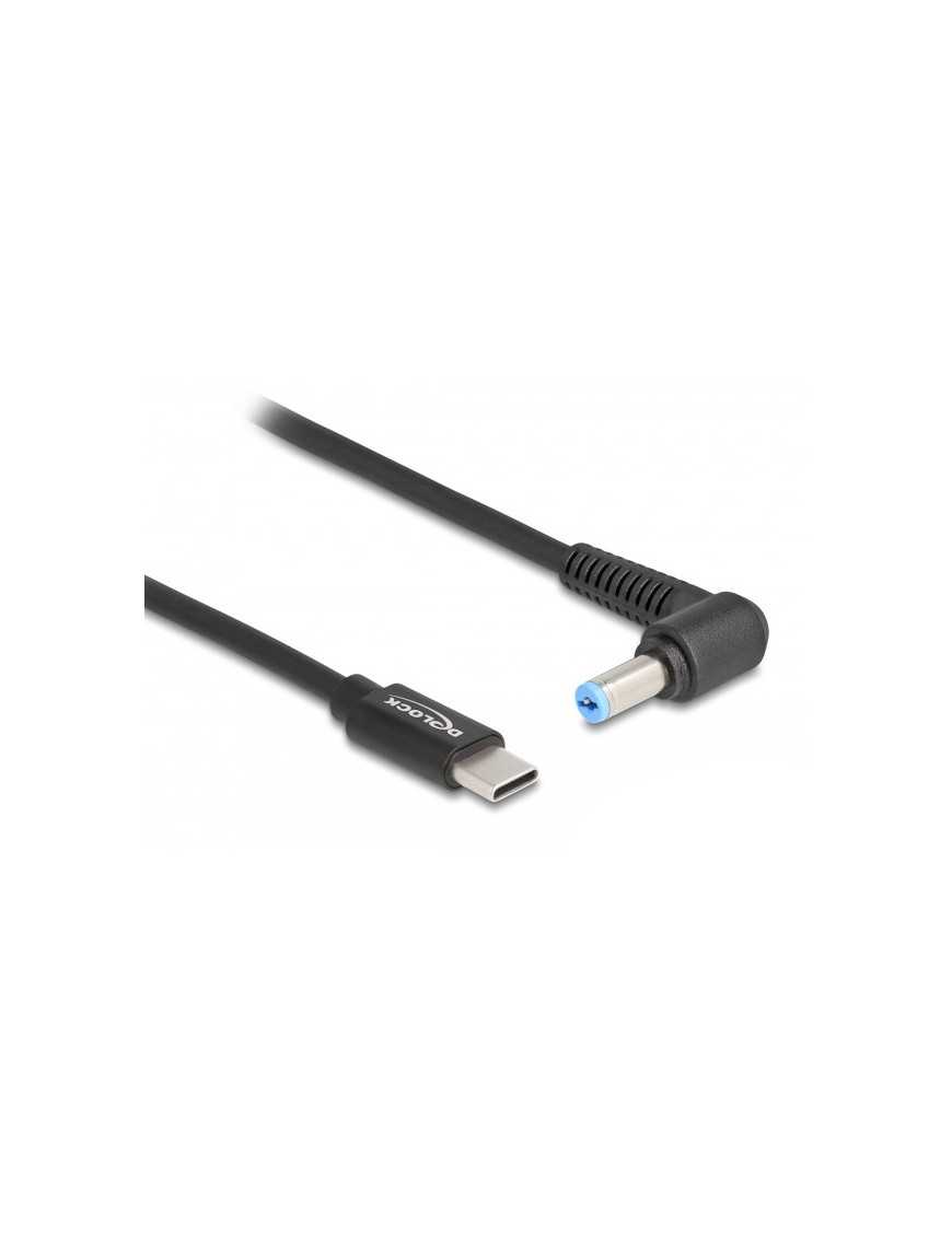 DELOCK καλώδιο τροφοδοσίας 87976, USB-C σε Acer 5.5x1.7mm, 1.5m, μαύρο