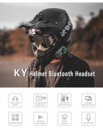 FREEDCONN σύστημα Bluetooth KY για κράνος μηχανής, BT 5.0