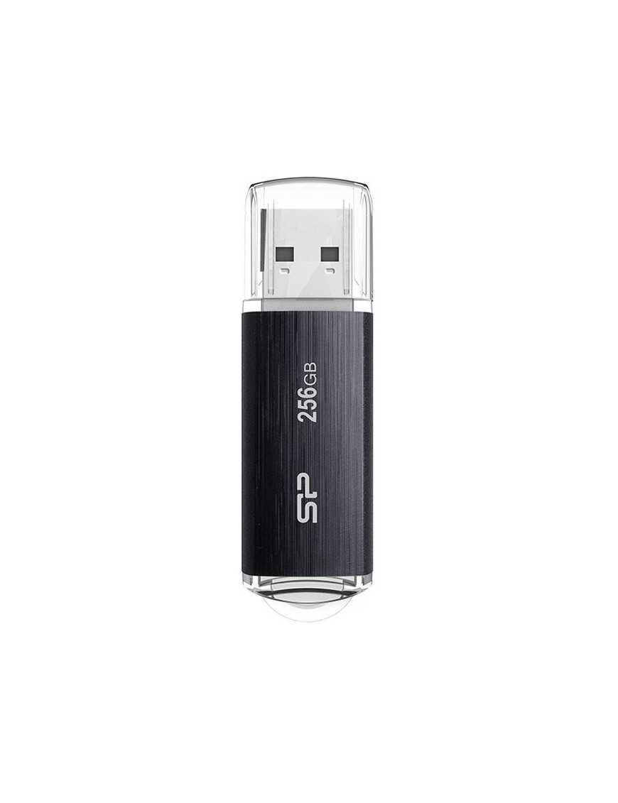 SILICON POWER USB Flash Drive Blaze B02, 256GB, USB 3.2, μαύρο