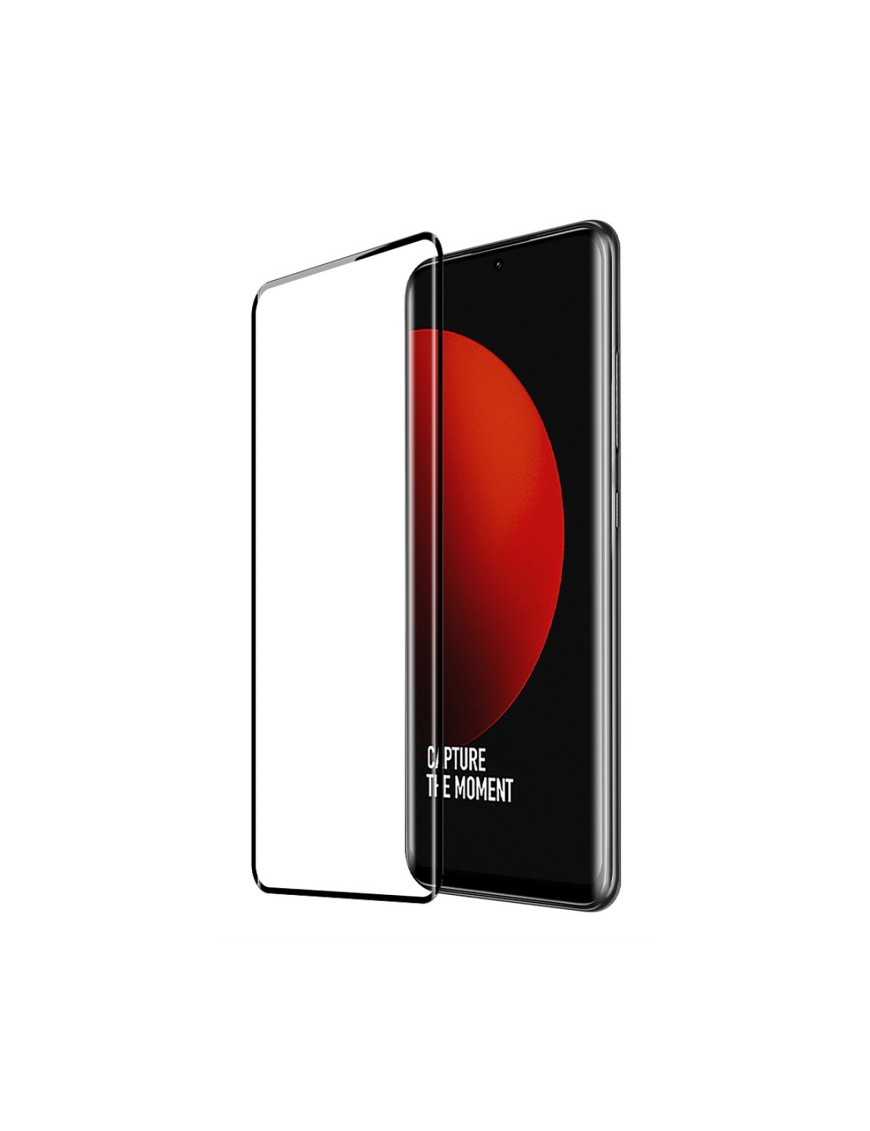 POWERTECH tempered glass 3D TGC-0587, full glue, Xiaomi 12S Ultra, μαύρο